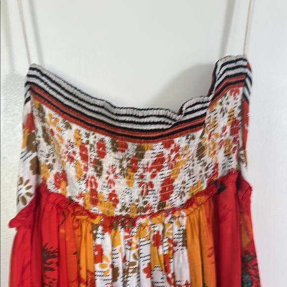 Floral Multicolor Maxi Dress - Picture 4 of 4